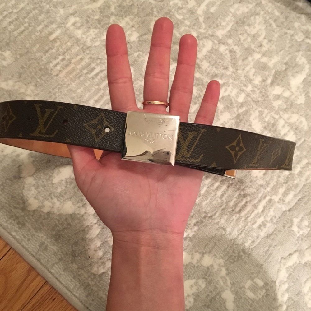 Louis Vuitton Monogram Ceinture Carre Belt